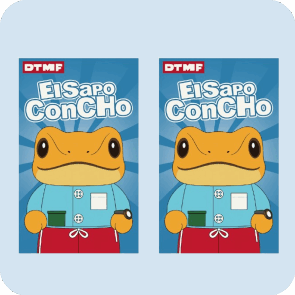 El Sapo Concho Plush 2PCS